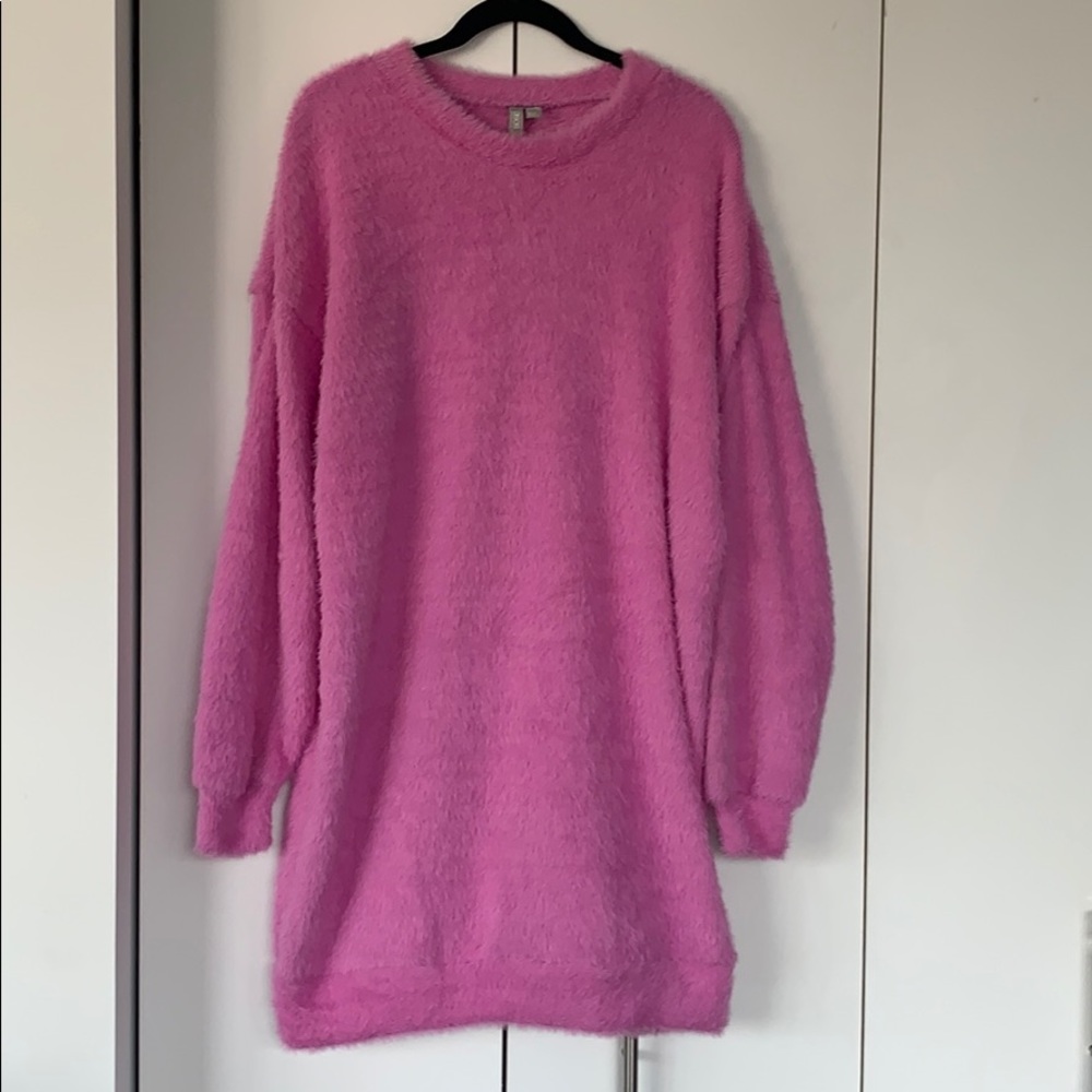 ASOS Pink Fuzz Sweater Dress from Dorinda Medley’s Closet!